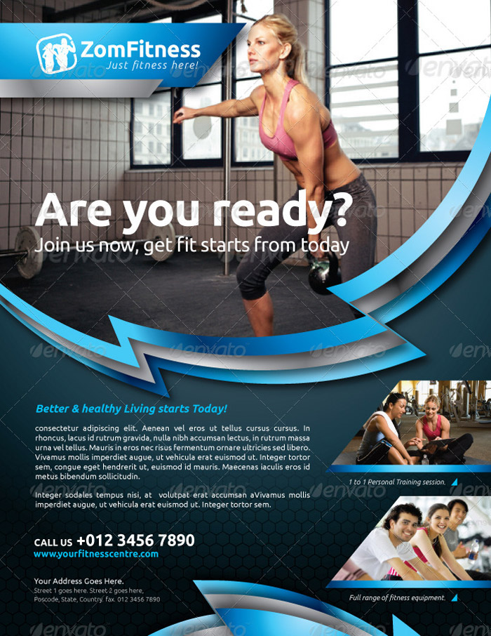 25 Best Gym Flyer and Brochure Templates