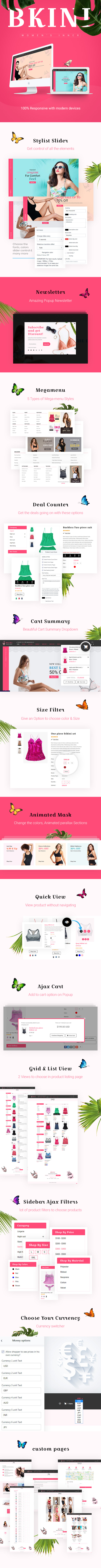 Bkini - Innerwear & Lingerie Shop Shopify Theme - 2