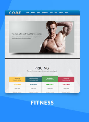 Core - OnePage Multipurpose WordPress Theme - 7