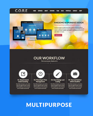 Core - OnePage Multipurpose WordPress Theme - 2