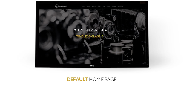 Minimalize | Single Page WordPress - 2