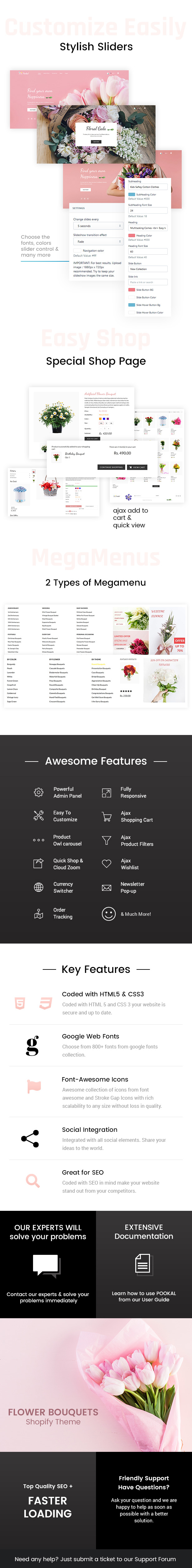 Pookal - Flower Shop and Florist  Shopify Theme - 1