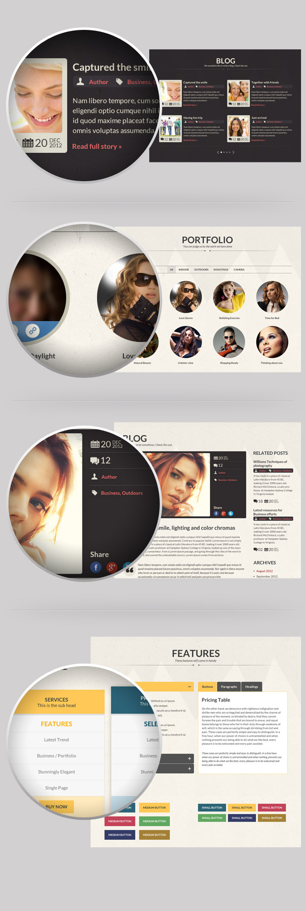 CORE - Multipurpose SinglePage PSD Template - 2